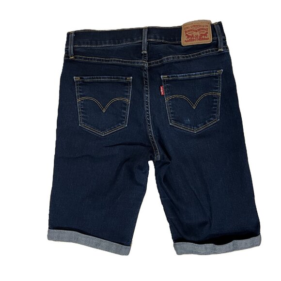 Levi's Bermuda Jean Shorts - Size 27 / Size 4 - Picture 4 of 8